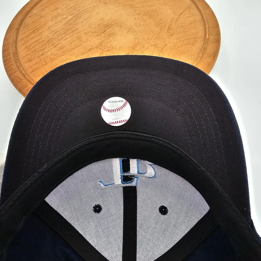 Tampa Bay Rays Youth Navy Blue Embroidered Logo MLB Baseball Snapback Hat Cap